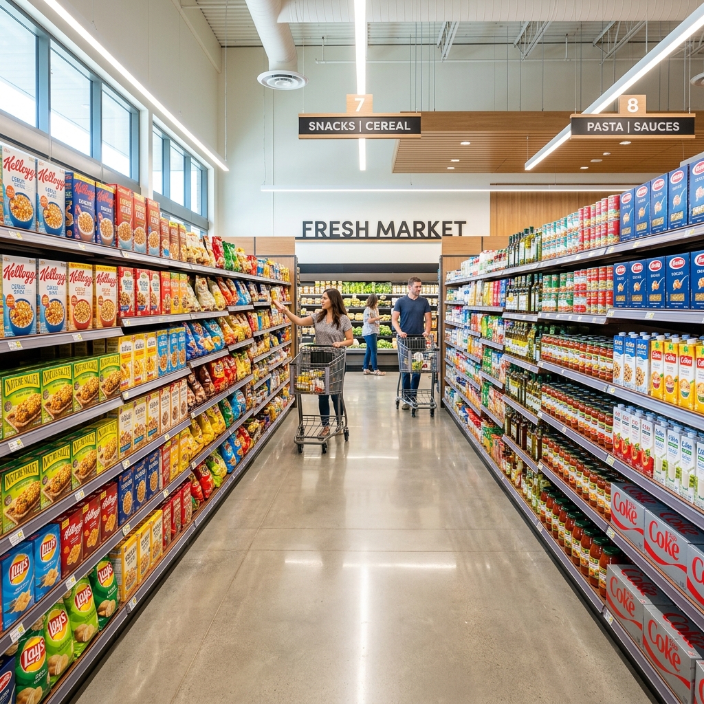 Premium Supermarket Gondola Racks